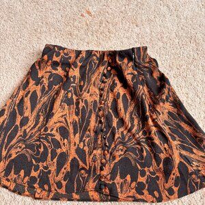 Urban Outfitters Brown & Black Skirt